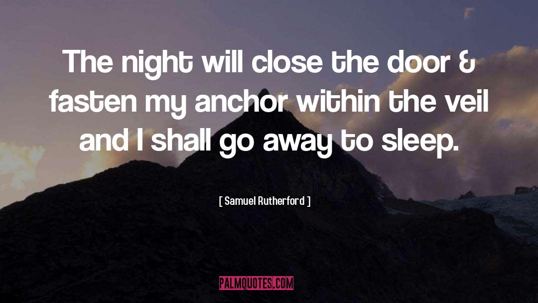 Anchors quotes by Samuel Rutherford