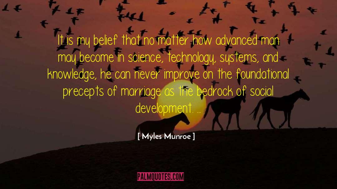 Ancient Advanced Technology quotes by Myles Munroe