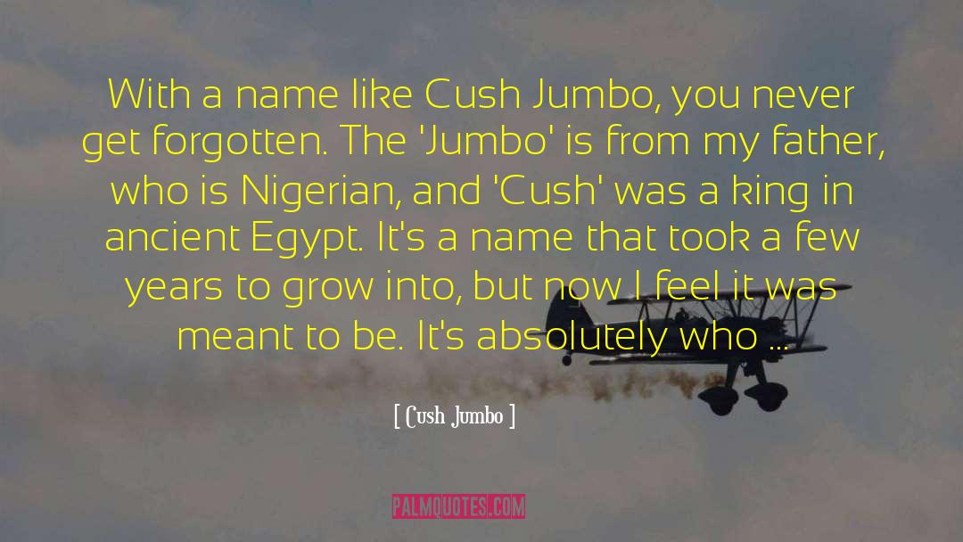 Ancient Egypt quotes by Cush Jumbo