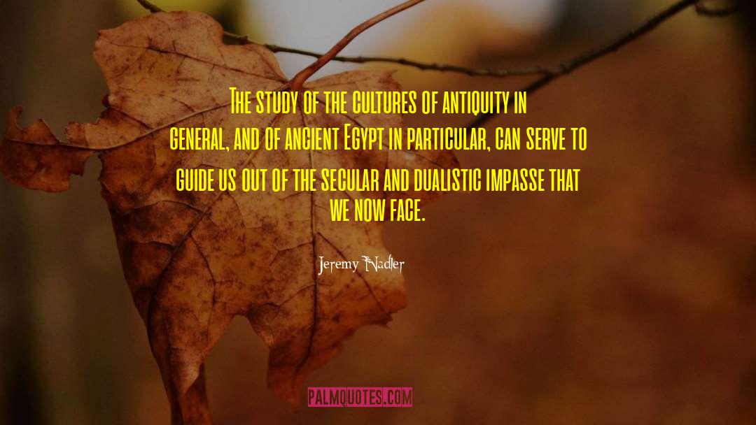 Ancient Egypt quotes by Jeremy Nadler