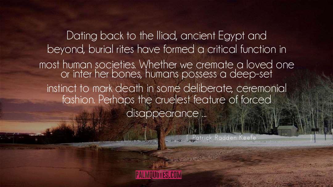 Ancient Egypt quotes by Patrick Radden Keefe
