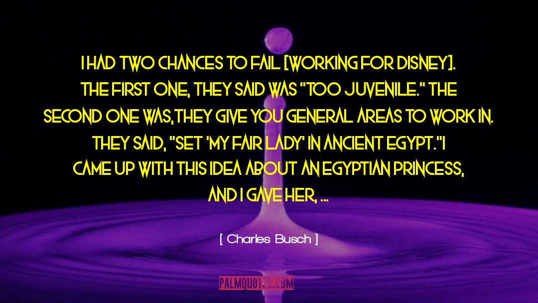 Ancient Egypt quotes by Charles Busch
