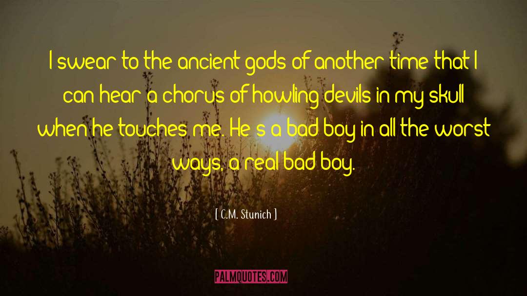 Ancient Gods quotes by C.M. Stunich