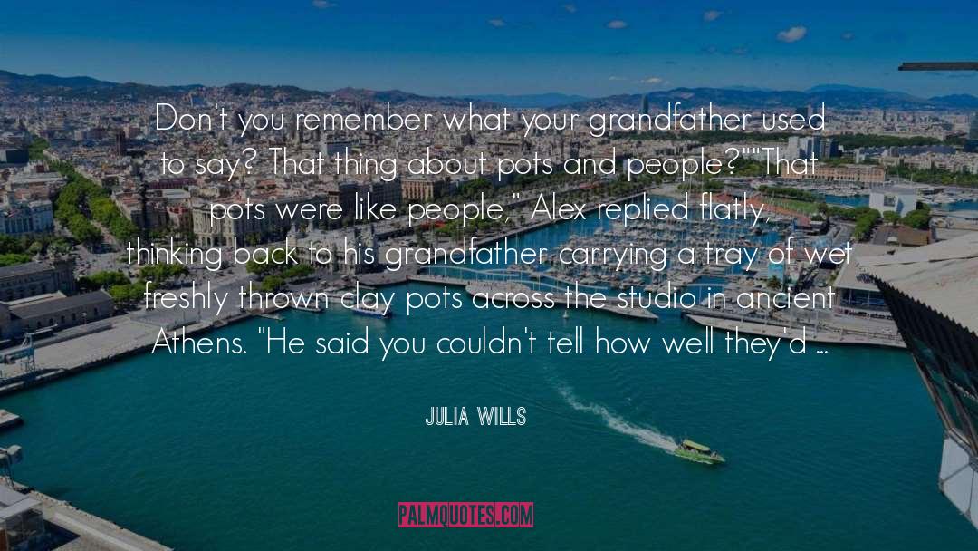 Ancient Greece quotes by Julia Wills