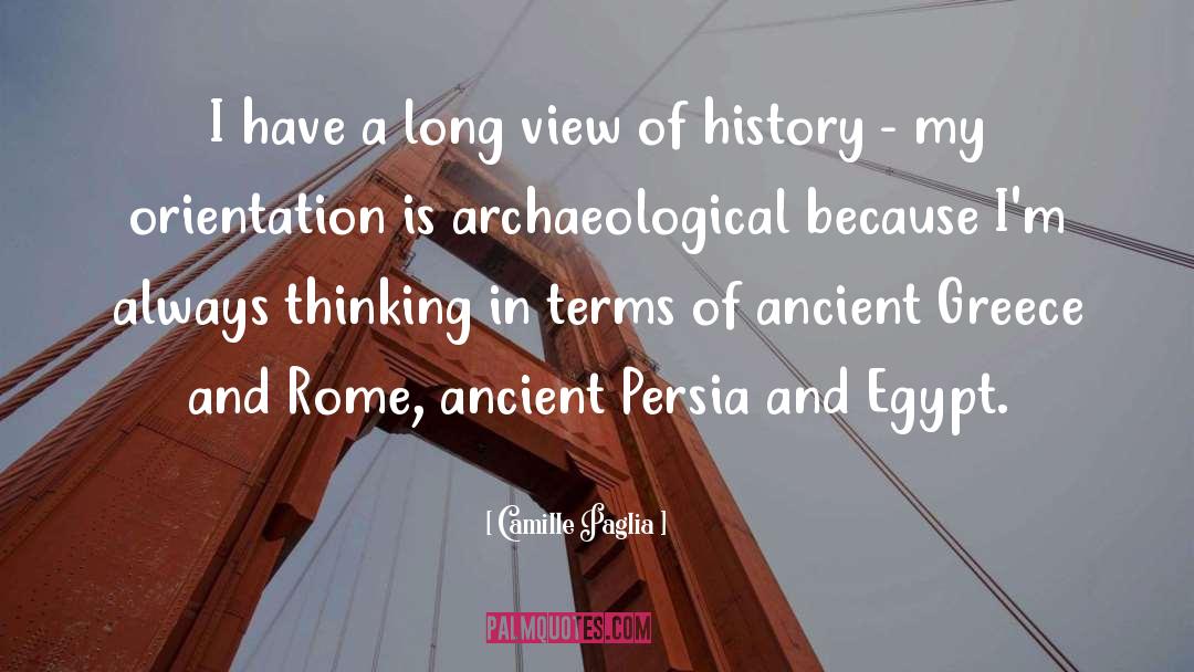 Ancient Greece quotes by Camille Paglia