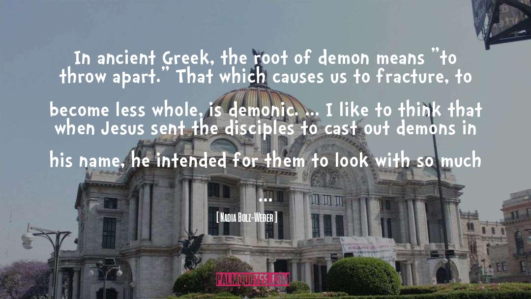 Ancient Greek quotes by Nadia Bolz-Weber