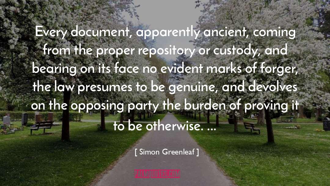 Ancient Greek quotes by Simon Greenleaf