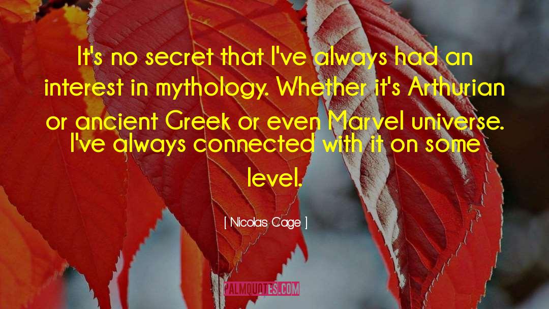 Ancient Greek quotes by Nicolas Cage