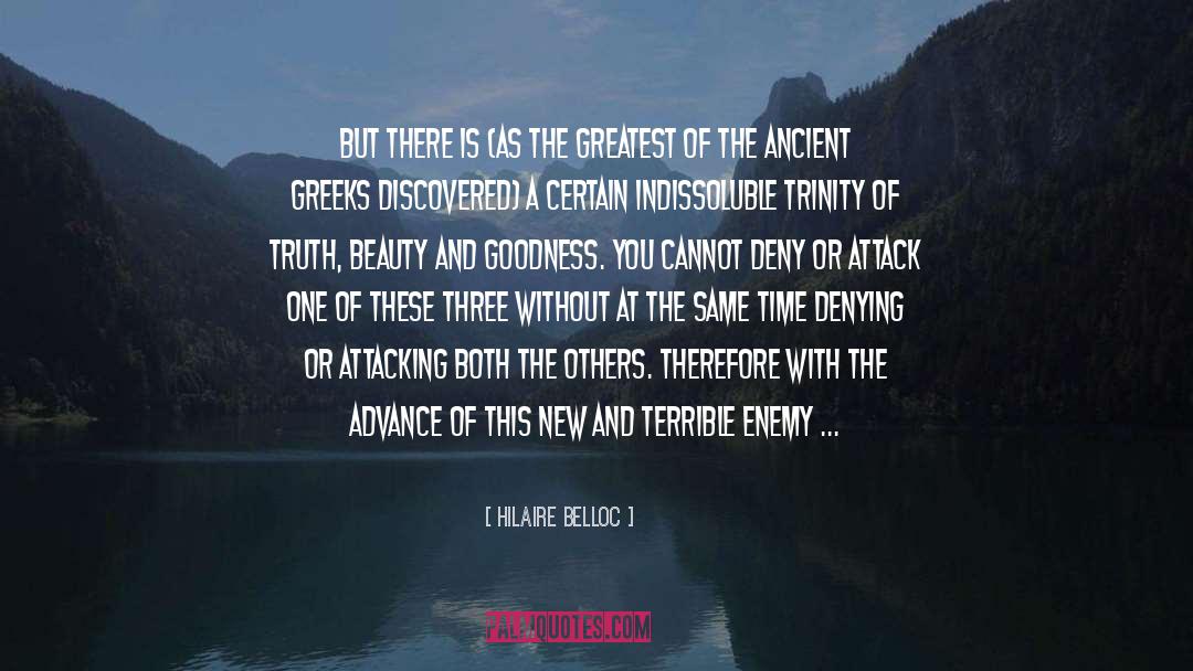 Ancient Greeks quotes by Hilaire Belloc