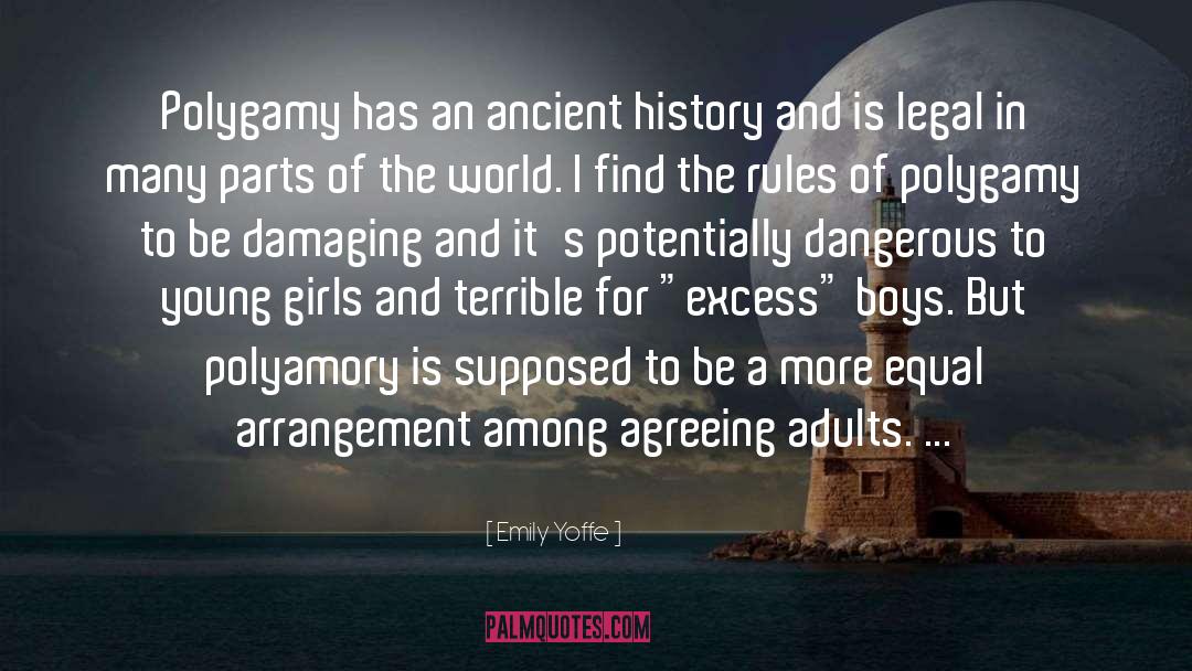 Ancient History quotes by Emily Yoffe