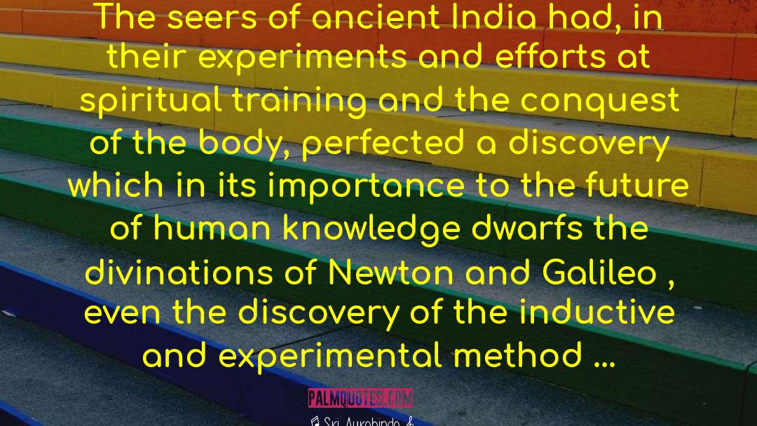 Ancient India quotes by Sri Aurobindo