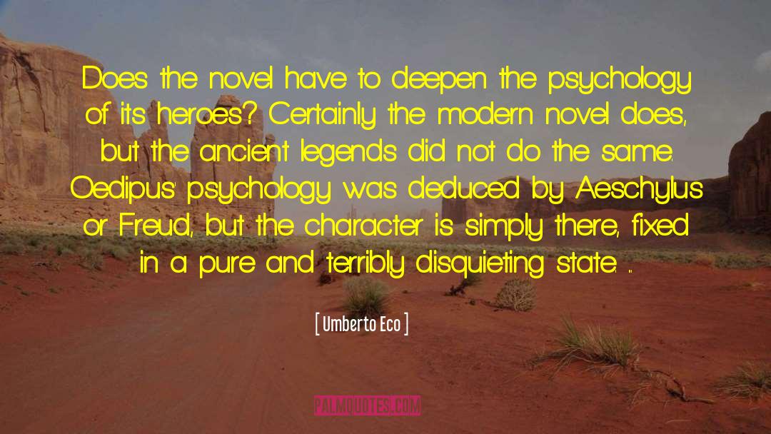 Ancient Legends quotes by Umberto Eco