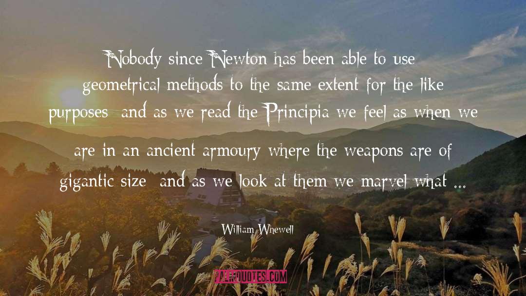 Ancient quotes by William Whewell