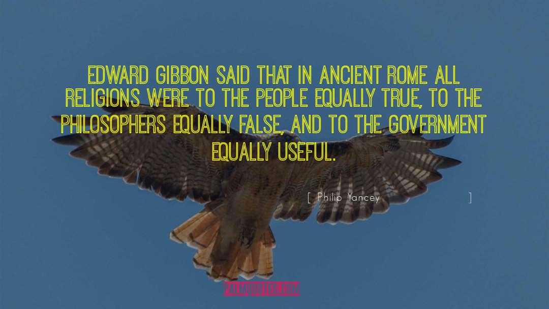 Ancient Rome quotes by Philip Yancey