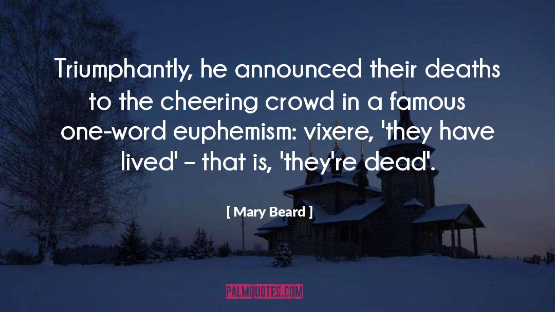 Ancient Rome quotes by Mary Beard