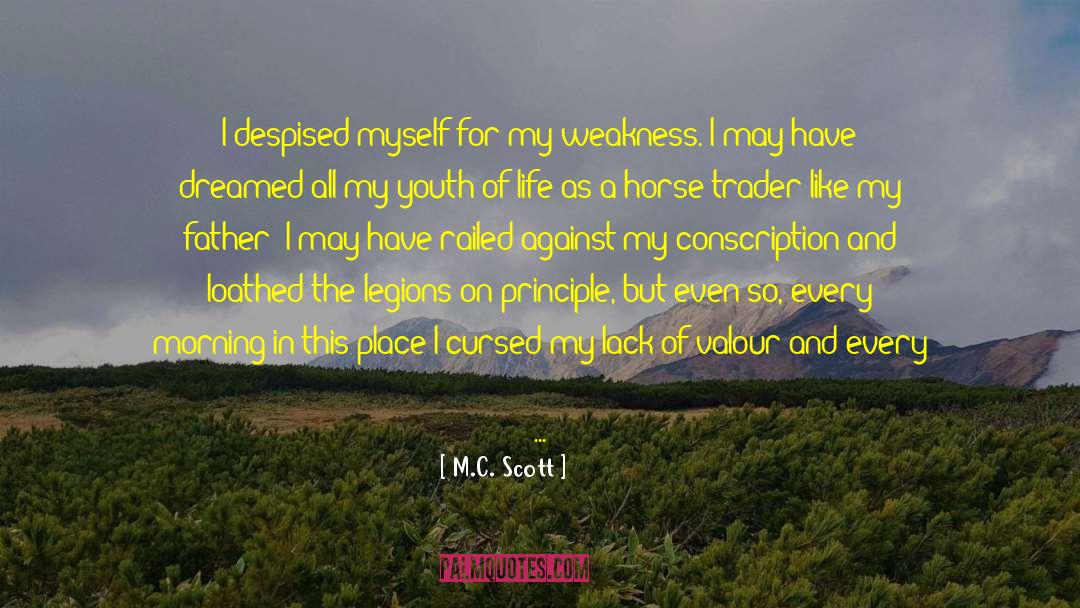 Ancient Rome quotes by M.C. Scott