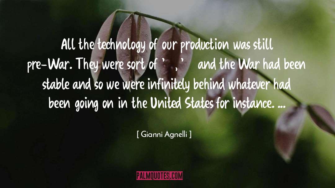 Ancient Technology quotes by Gianni Agnelli