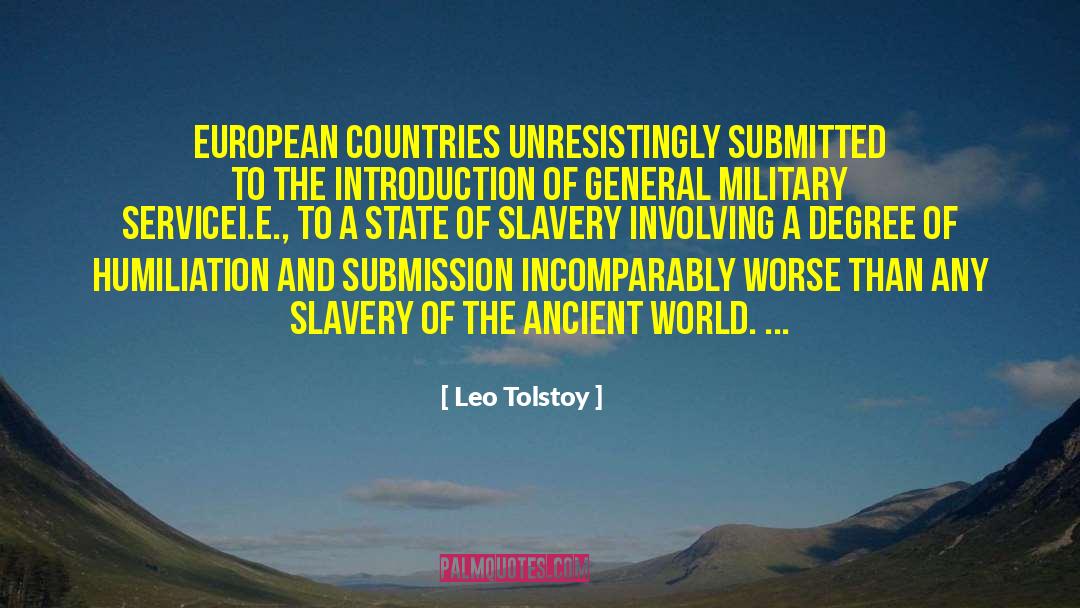 Ancient World quotes by Leo Tolstoy