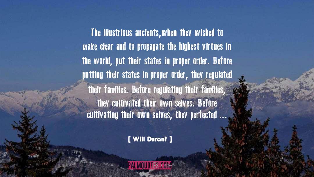 Ancients quotes by Will Durant