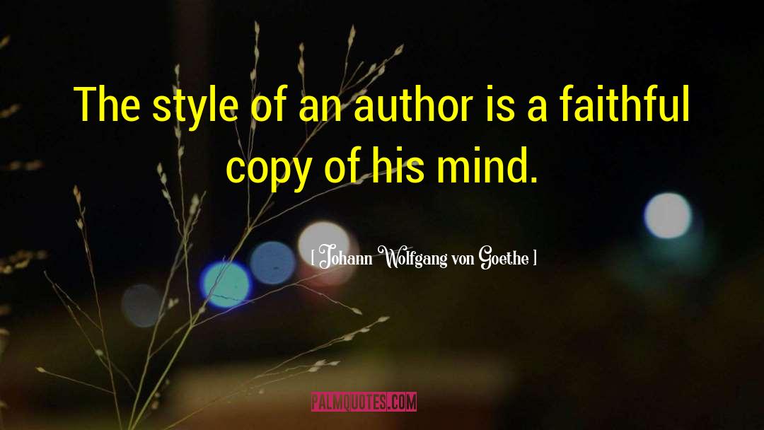 And Author quotes by Johann Wolfgang Von Goethe