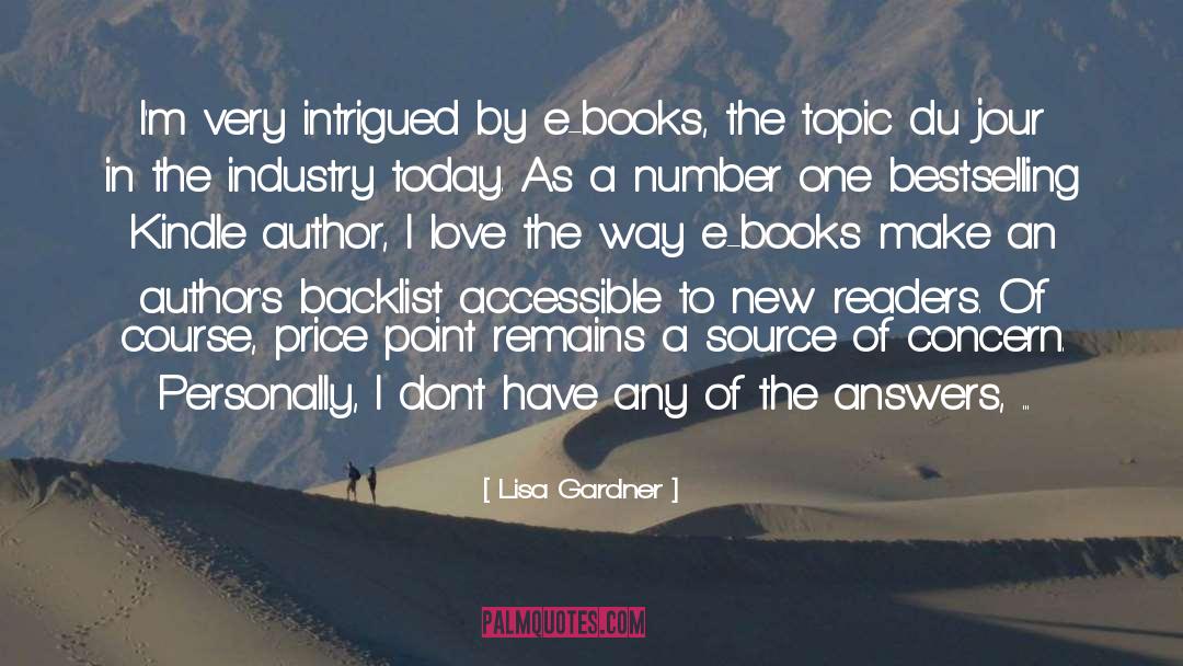 And Author quotes by Lisa Gardner