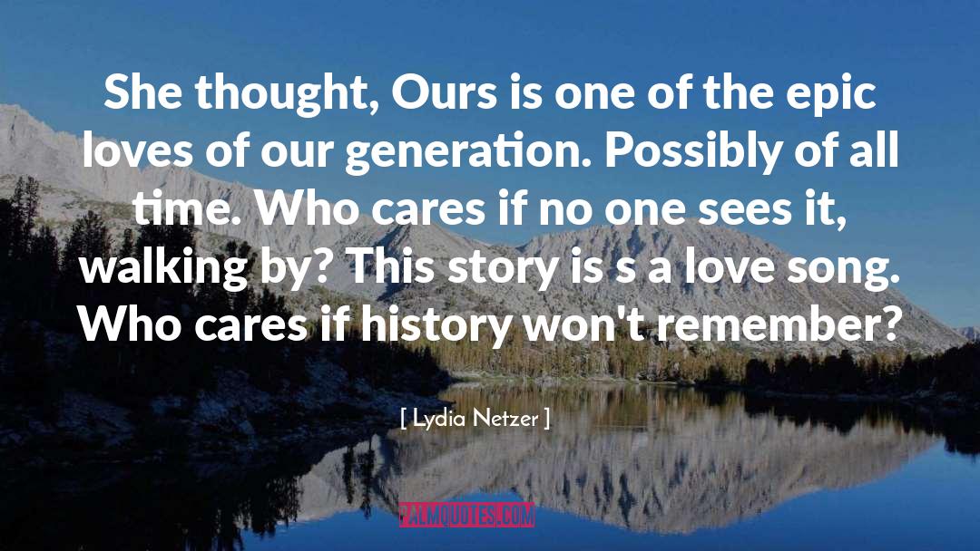 And Epic quotes by Lydia Netzer