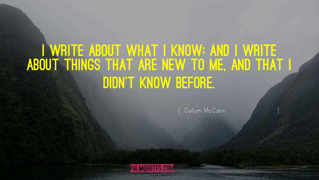 And I Darken quotes by Colum McCann