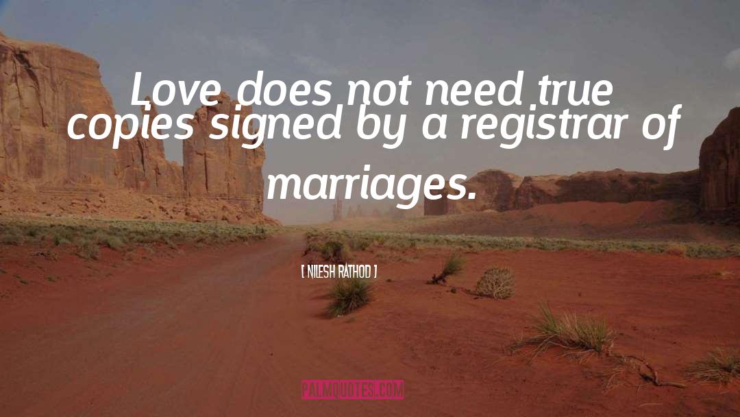 And Marriage quotes by Nilesh Rathod