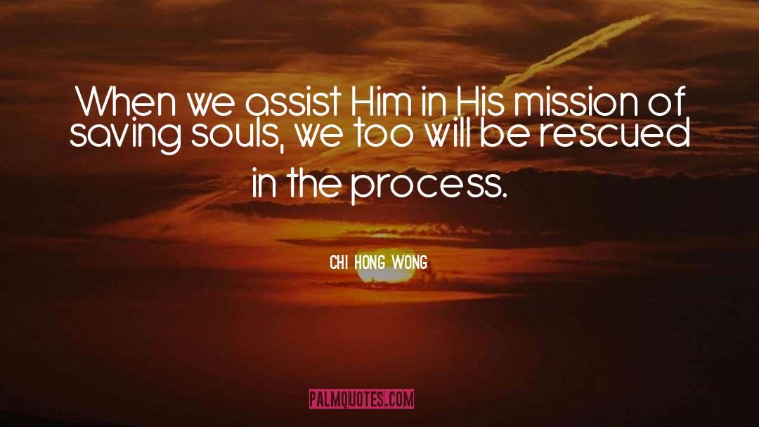 And Mission quotes by Chi Hong Wong