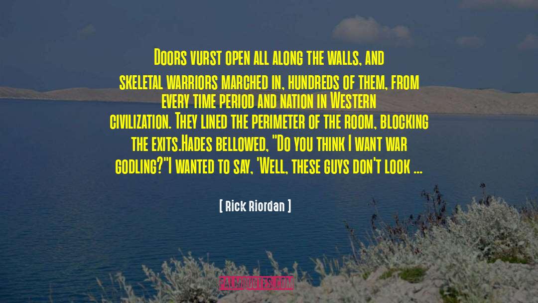 And Nation quotes by Rick Riordan