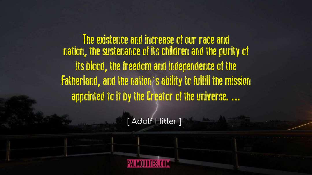 And Nation quotes by Adolf Hitler