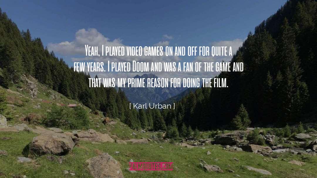 And Off quotes by Karl Urban