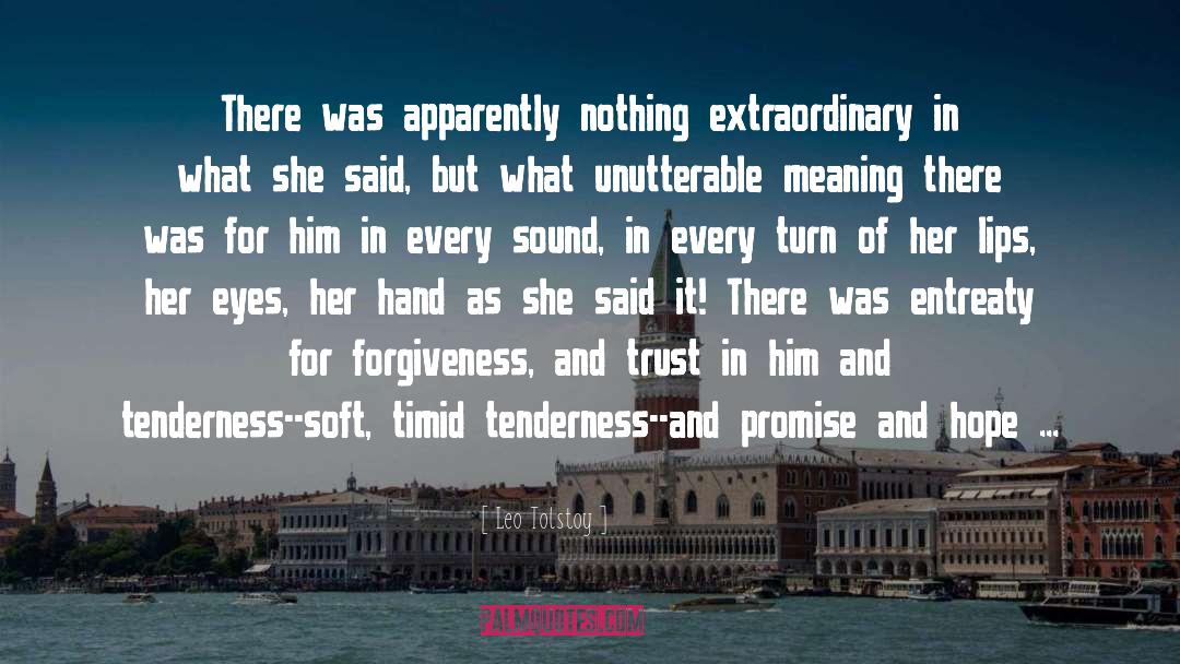 And Promise quotes by Leo Tolstoy