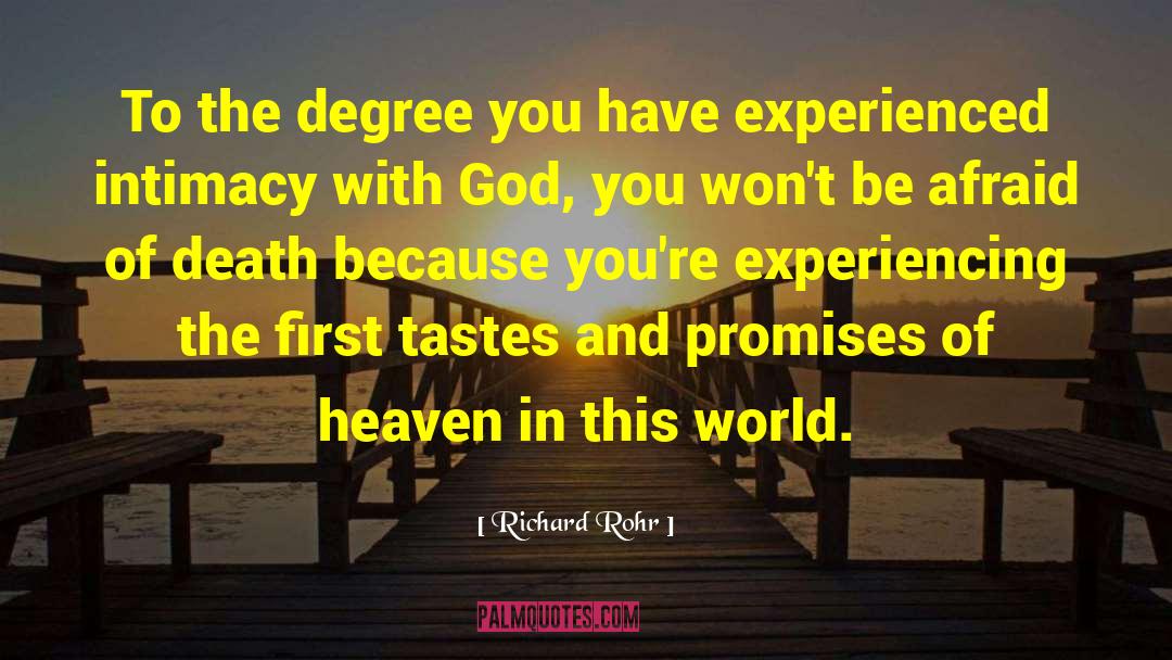 And Promises quotes by Richard Rohr