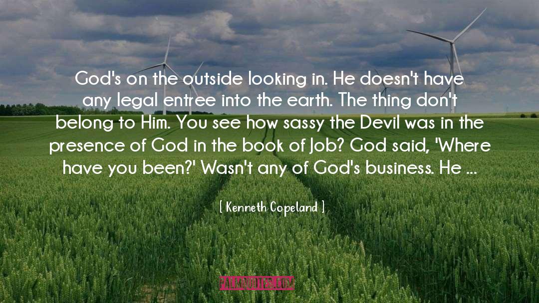 And Satan quotes by Kenneth Copeland