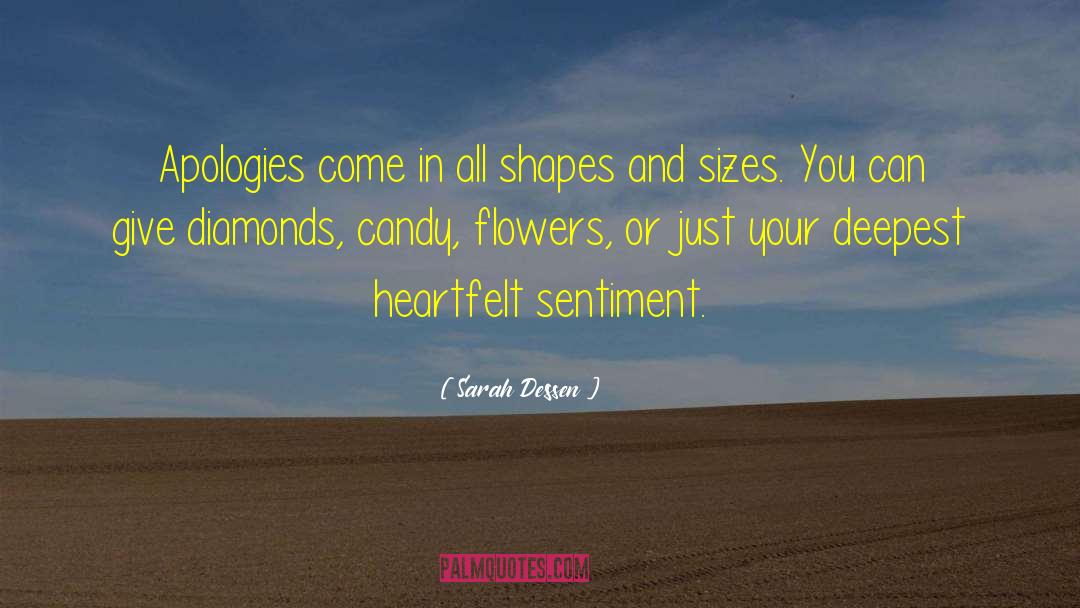 And Sizes quotes by Sarah Dessen