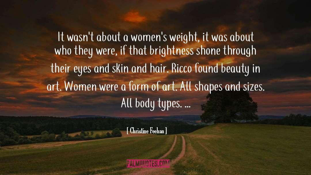 And Sizes quotes by Christine Feehan