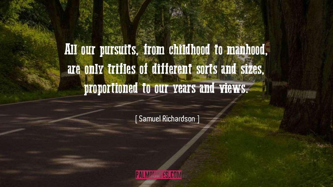 And Sizes quotes by Samuel Richardson