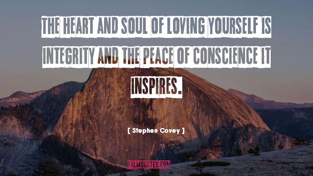 And Soul quotes by Stephen Covey