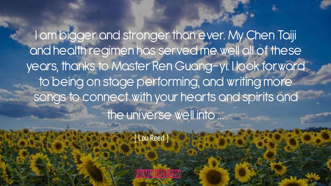 And The Universe quotes by Lou Reed