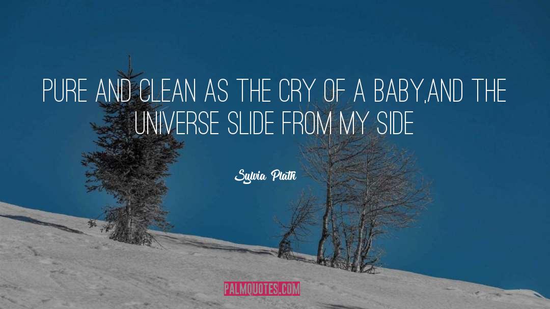 And The Universe quotes by Sylvia Plath