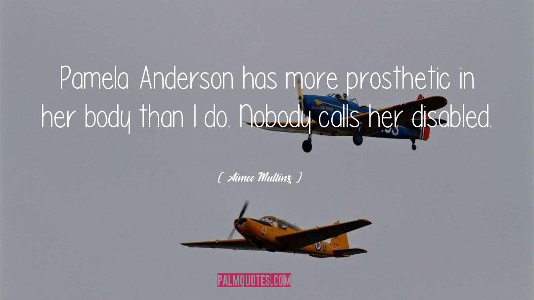 Anderson quotes by Aimee Mullins