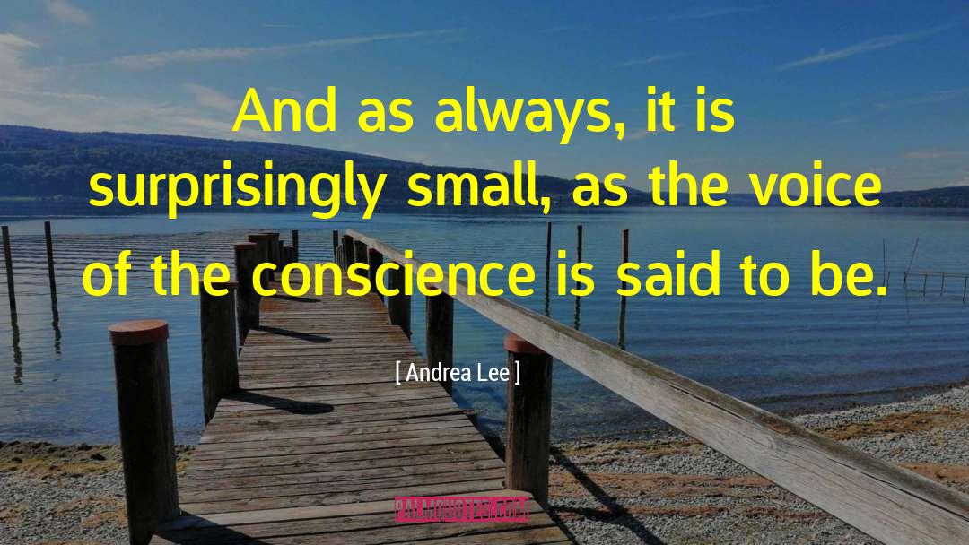 Andrea Cort quotes by Andrea Lee