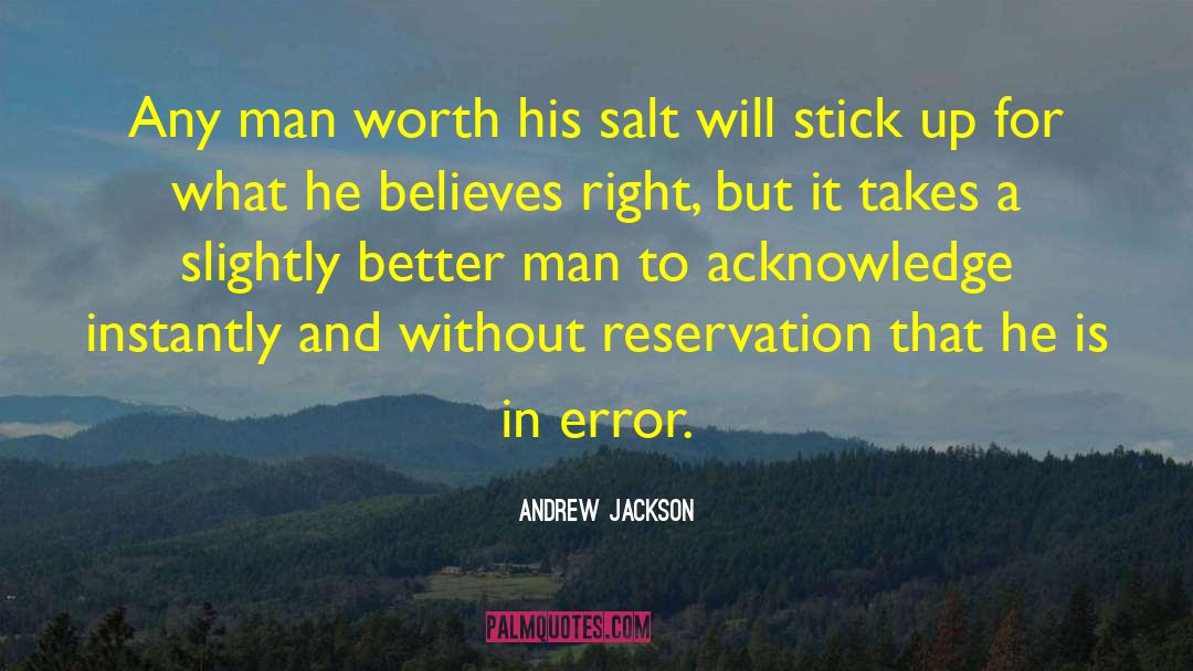 Andrew Matthews quotes by Andrew Jackson