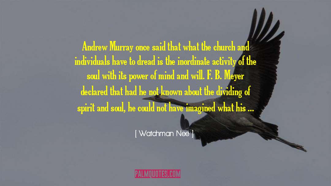 Andrew Murray quotes by Watchman Nee