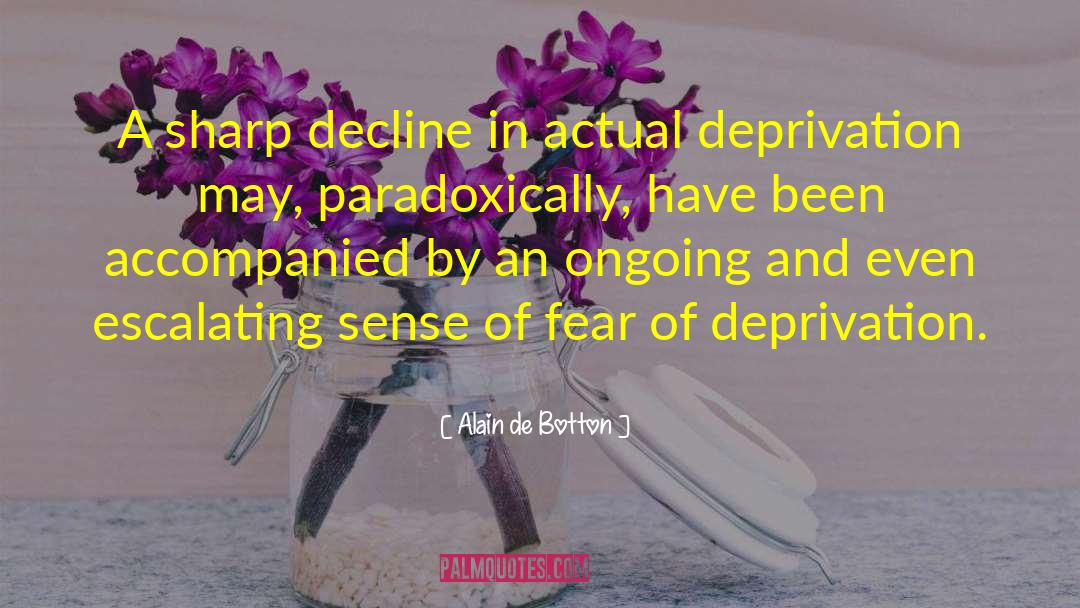 Androgen Deprivation quotes by Alain De Botton