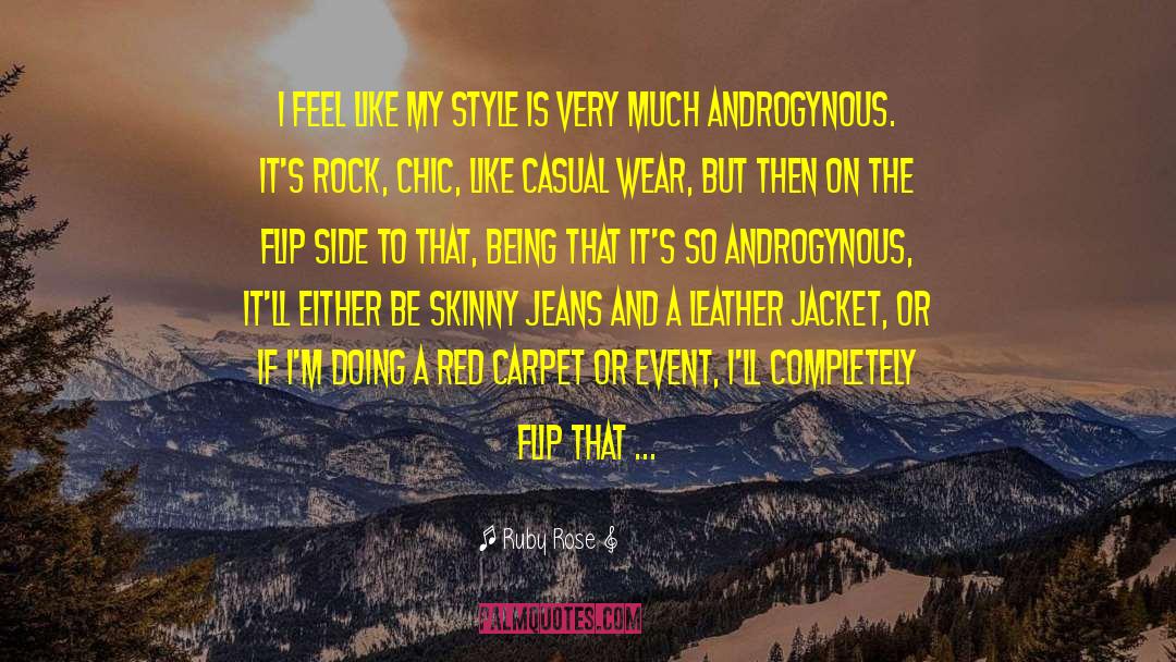 Androgynous quotes by Ruby Rose
