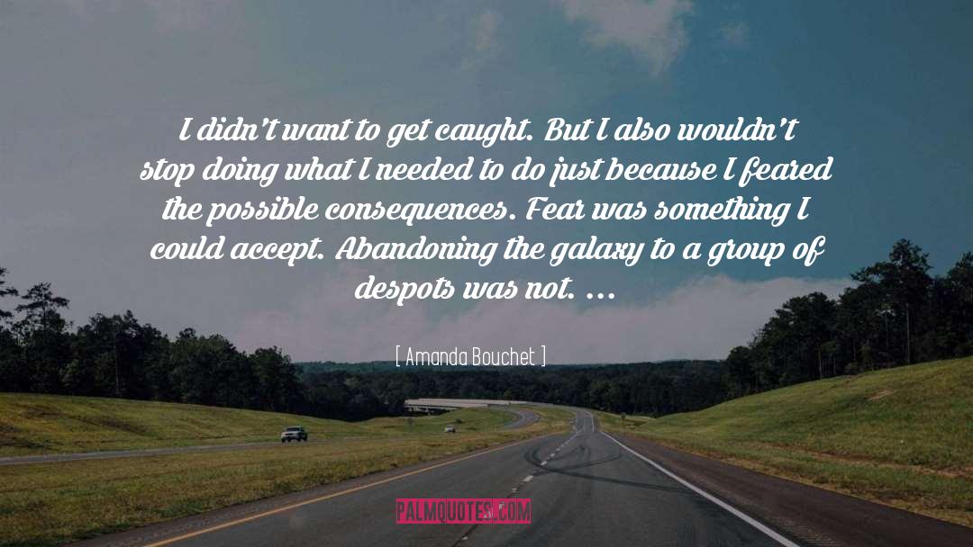 Andromeda Galaxy quotes by Amanda Bouchet