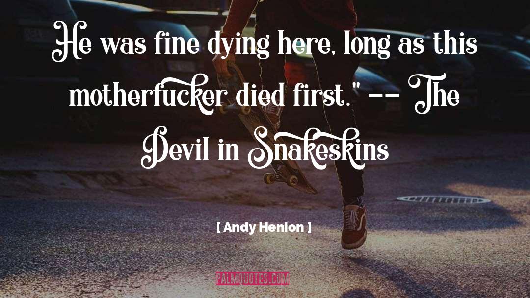 Andy Mcintyre quotes by Andy Henion