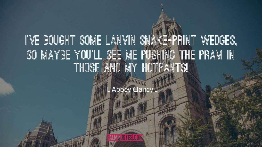 Anebo Print quotes by Abbey Clancy
